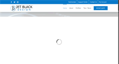 Desktop Screenshot of jetblackdesign.com